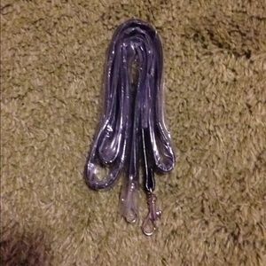 Leather Goods black bag strap*